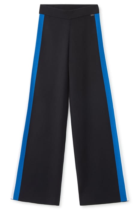 WIDE LEG PANT BLACK NIGHT/NAUTICAL BLUE 1