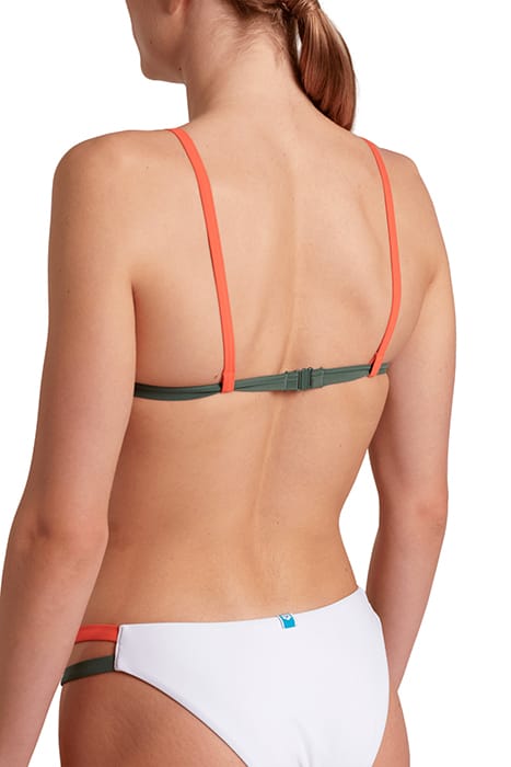 WOMEN'S ARENA PRO-FILE BIKINI TRIANGLE WHITE-SAGE-CALYPSO CO 5