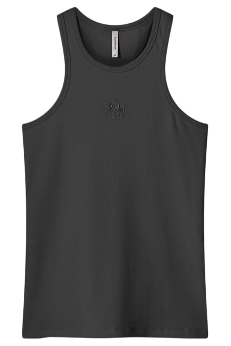 RIB SINGLET RIB JERSEY BLACK 3