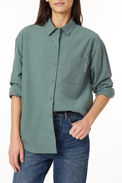 OVERSIZED SHIRT DARK FOREST 5