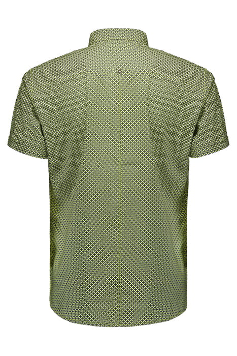 SHIRT SHORT SLEEVE ALLOVER PRINTED LIME 5