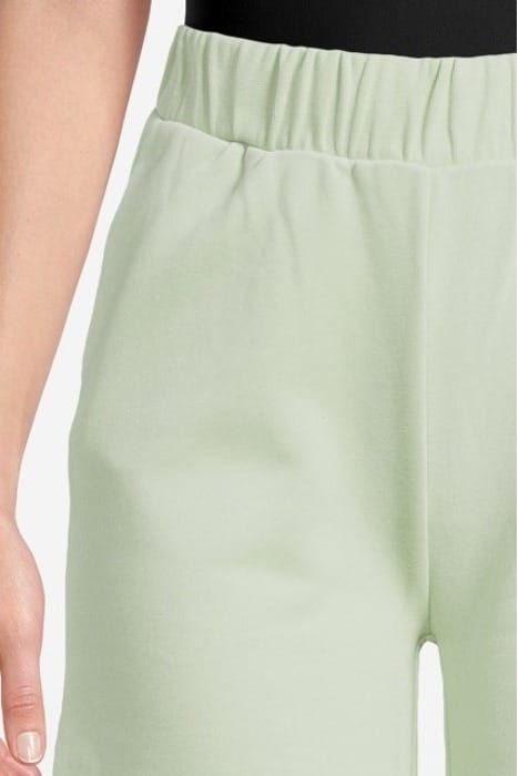KL LOUNGE WIDE LEG SWEATPANTS DUSTY GREEN 4