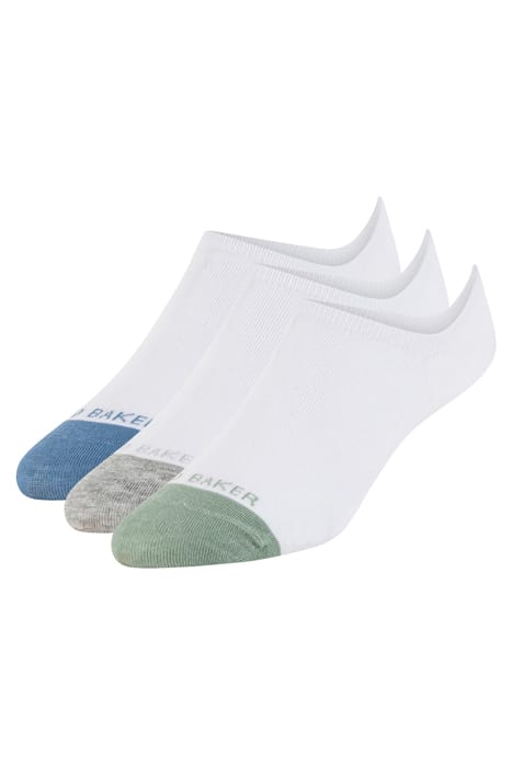 3PK MENS NON TERRY LINER WHITE 5