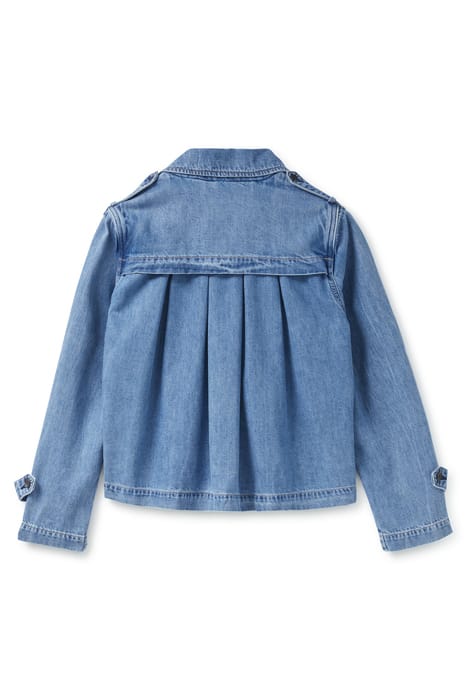 CROPPED DENIM TRENCH WEST SIDE 4