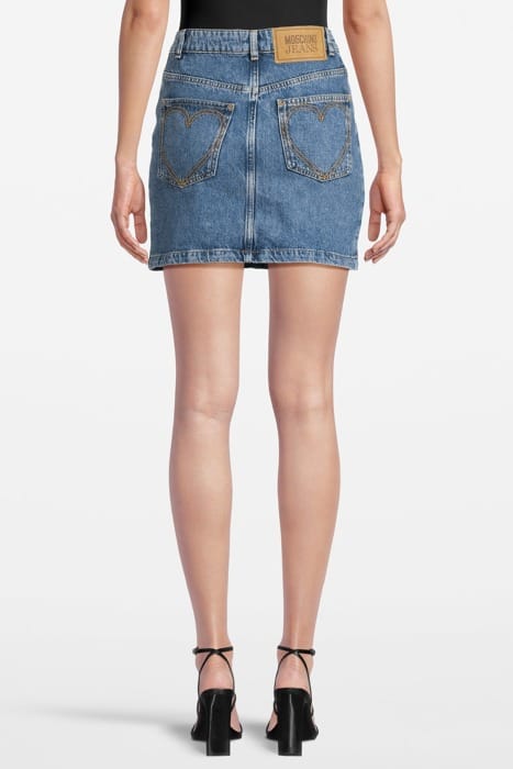 COTTON SKIRT BLUE 2
