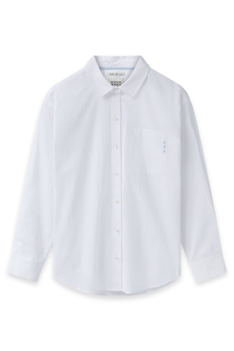 OVERSIZED SHIRT BRILLIANT WHITE 2