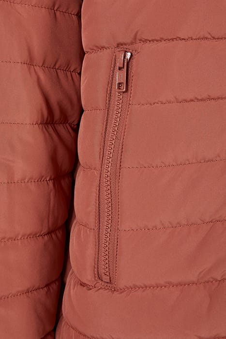 LIGHT BUBBLE JACKET TERRACOTTA 8