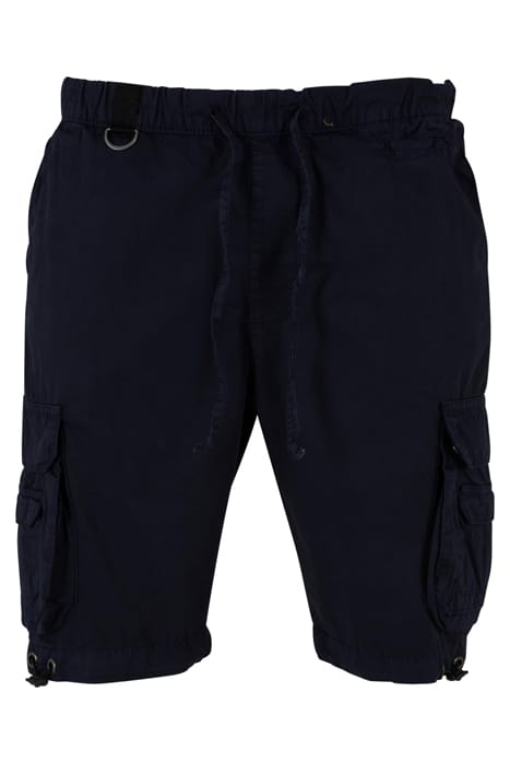 DOUBLE POCKET CARGO SHORTS NAVY 4