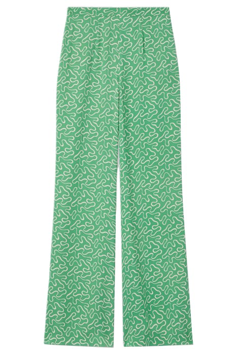 ESME PEONY STRAIGHT JEANS GREEN 1