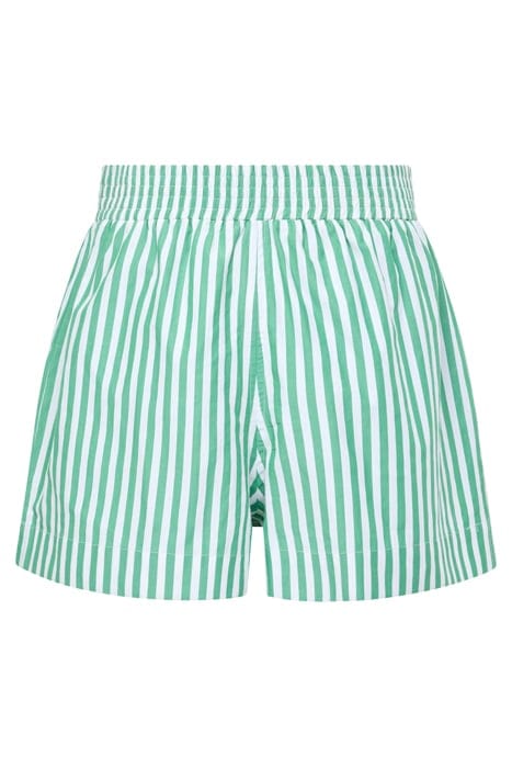 STRIPE SHIRTING SHORTS JELLYBEAN/WHITE 1