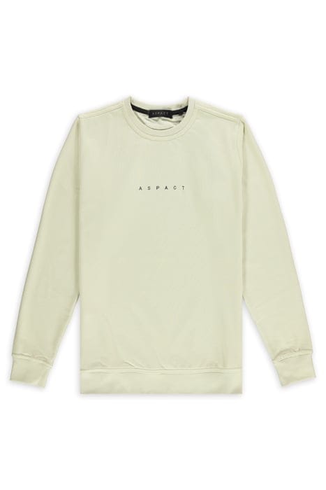 UNISEX EMBROIDERY SWEATER AQUA 1