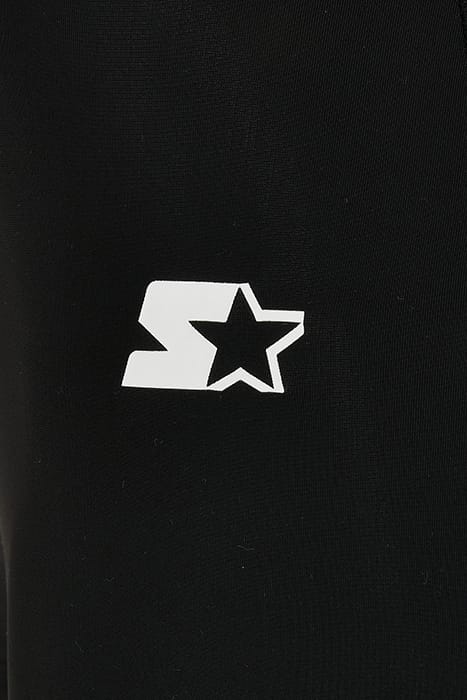 LADIES STARTER LOGO TAPE CYCLE SHORTS BLACK 8