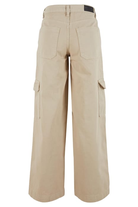LADIES LOW WAIST CARGO DENIM OFFWHITE RAW 5