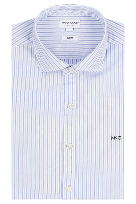 STRIPE SHIRT MEDIUM BLUE 6