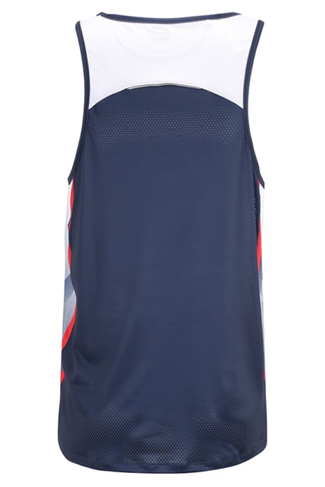 RIEZ RUNNING TANK BLACK IRIS-BRIGHT WHITE 5
