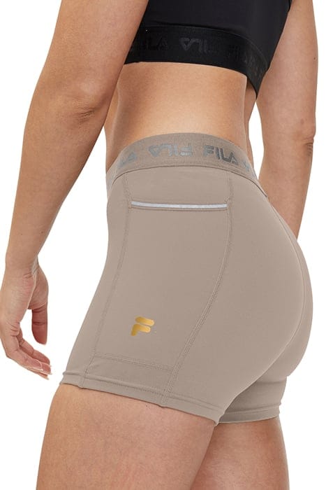 RIANXO RUNNING SHORT TIGHTS MOCHA MERINGUE 7