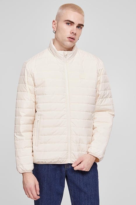 LIGHT BUBBLE JACKET WHITESAND 1