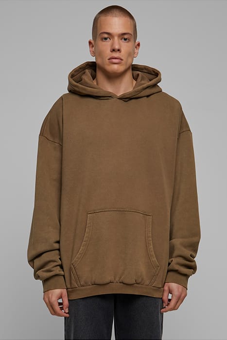 ACID WASHED HOODY SUMMEROLIVE 1
