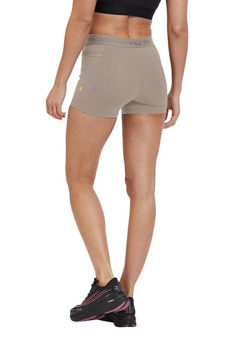 RIANXO RUNNING SHORT TIGHTS MOCHA MERINGUE 2