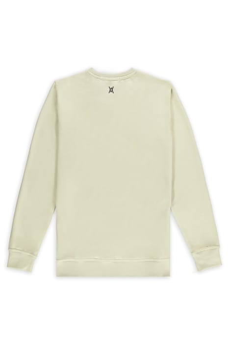 UNISEX LEATHER SWEATER AQUA 2