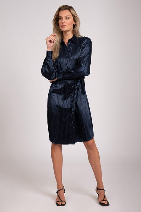 ASTER SHIRT DRESS NAVY NIGHT 1