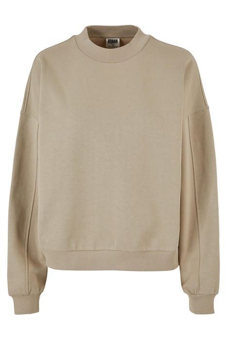 LADIES OVERSIZED ORGANIC CREWNECK WETSAND 4