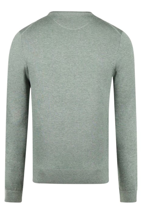 C-NECK SWEATER ICE GREEN 5