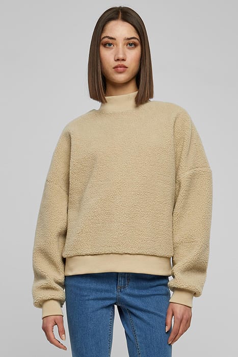 LADIES SHERPA CREWNECK WETSAND 1