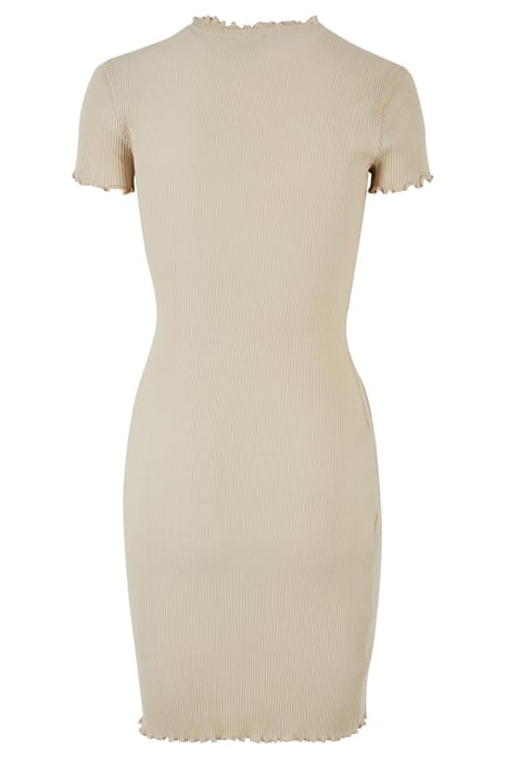 LADIES RIB TEE DRESS SOFTSEAGRASS 5