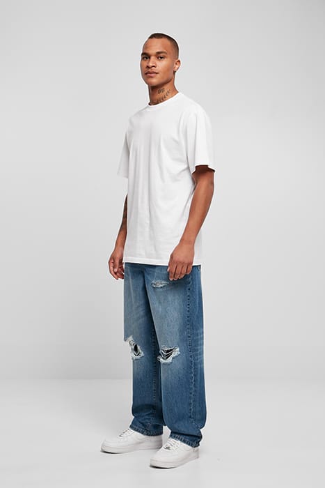 DISTRESSED 90‘S JEANS MID DEEPBLUE DESTROYED WASHED 3