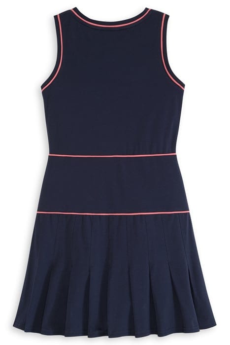 GIRL S&S TENNIS GROUP CTN/SPANDEX DRESS ASPHALT 2