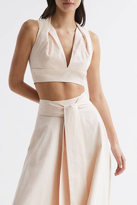 REBECCA PLEAT SHOULDER TANK 1