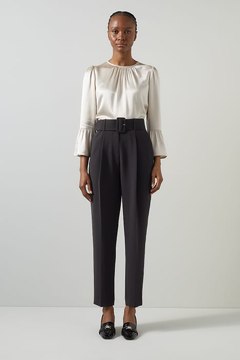 TABITHA CREPE STRAIGHT JEANS  BLACK 2