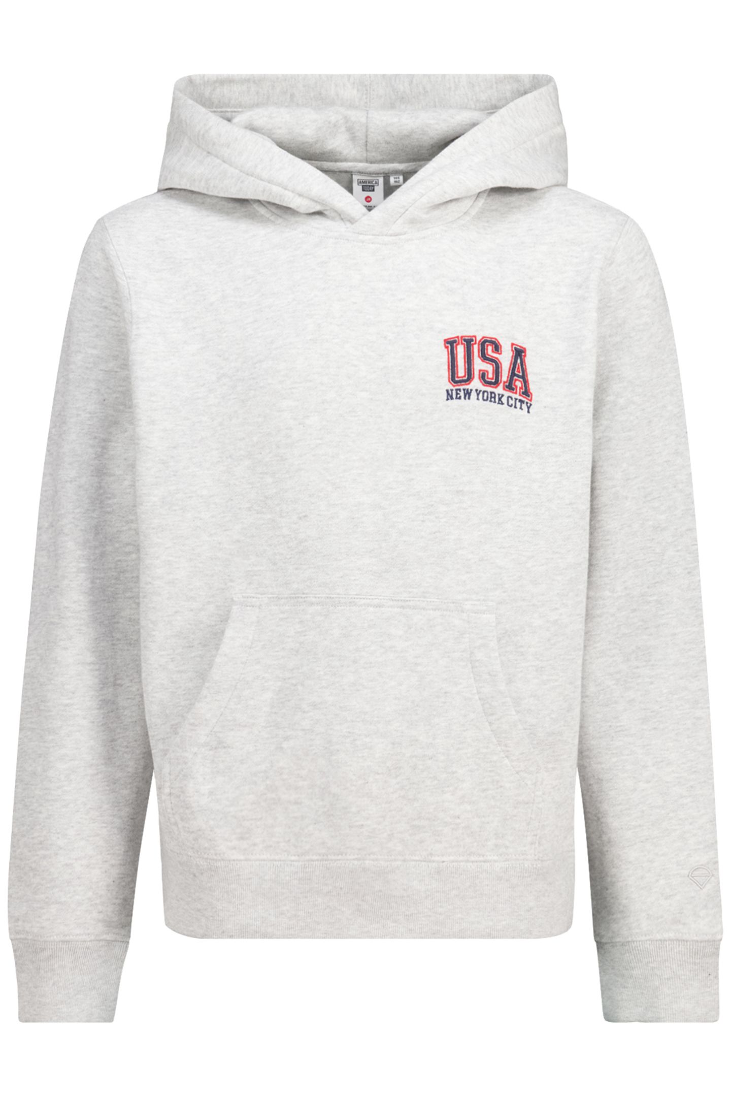 STARK HOOD JR LIGHT GREY MELANGE 1