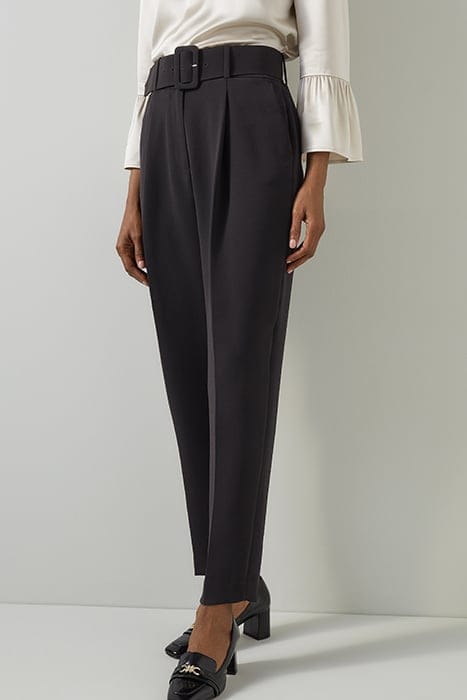 TABITHA CREPE STRAIGHT JEANS  BLACK 1