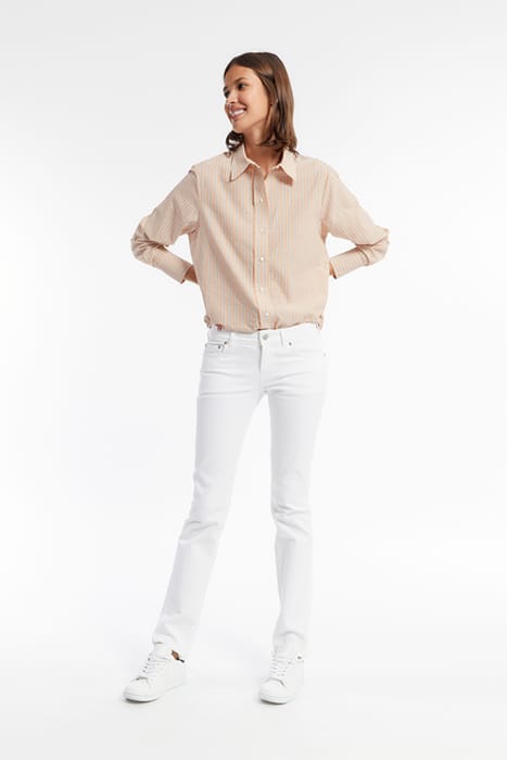MAUREEN SHIRT ORANGE BLUE 1