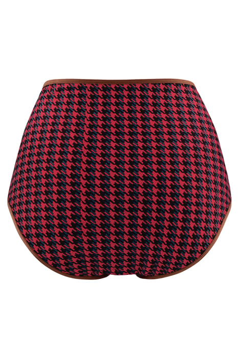 ARASAID RED PIED DE POULE BRIEFS 4