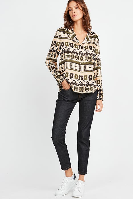 ALMA SHIRT RITZ BROWN 1