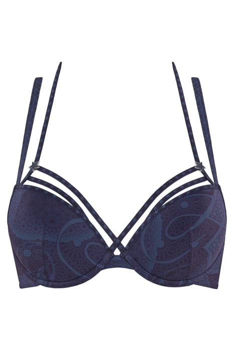 SUPERNOVA MIDNIGHT BLUE PUSH UP BRA 3