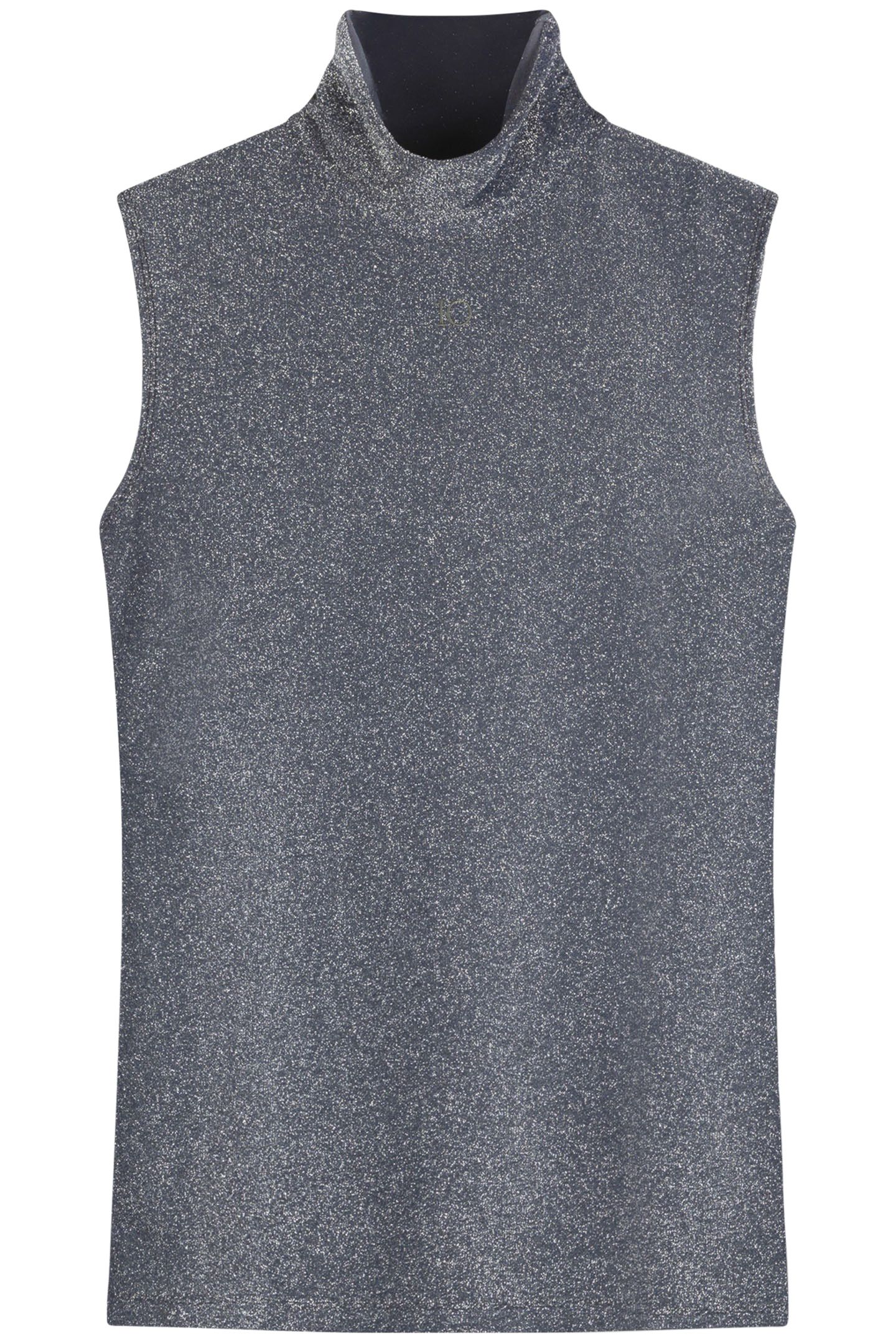 TURTLENECK TOP GLITTER BLACK 3