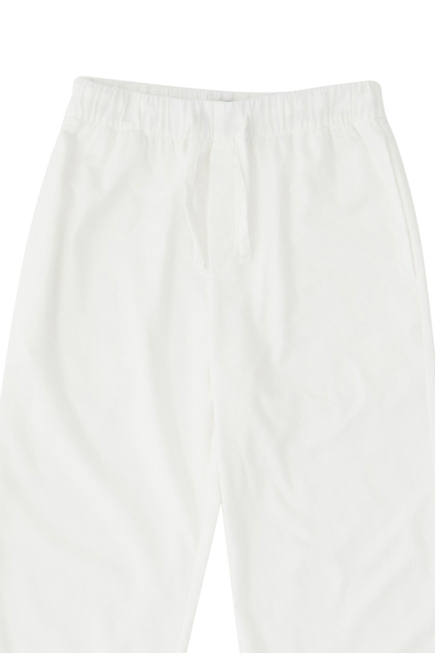 UNISEX FLANNEL, PYJAMAS PANTS CREAM WHITE 2