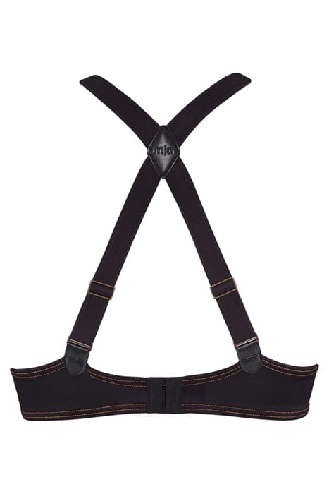 CALAMITY JANE BLACK DENIM PUSH UP BRA 4