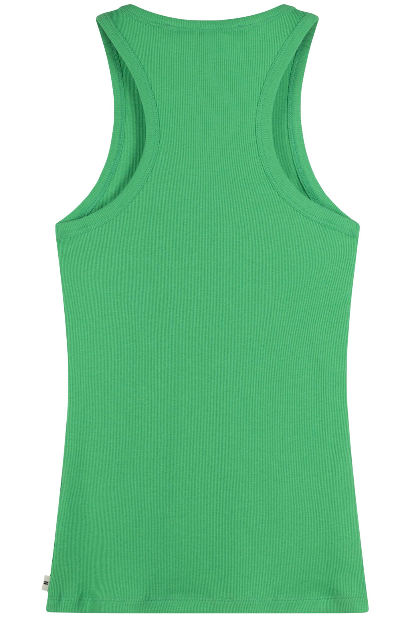 TANK TOP RIB APPLE GREEN 3