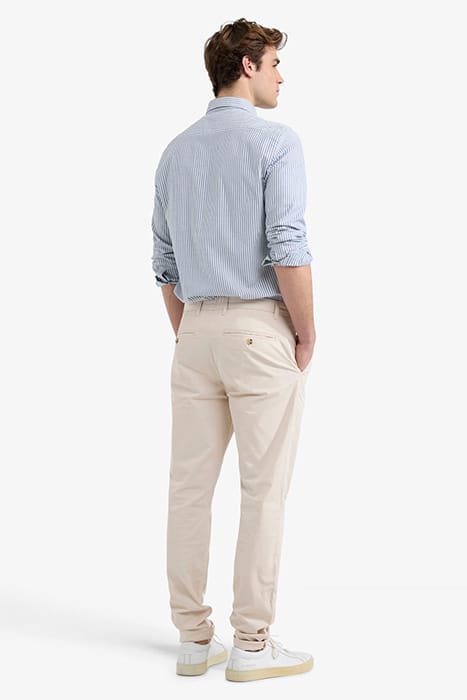 STRETCH OXFORD SHIRT BIG STRIPE NAVY 3