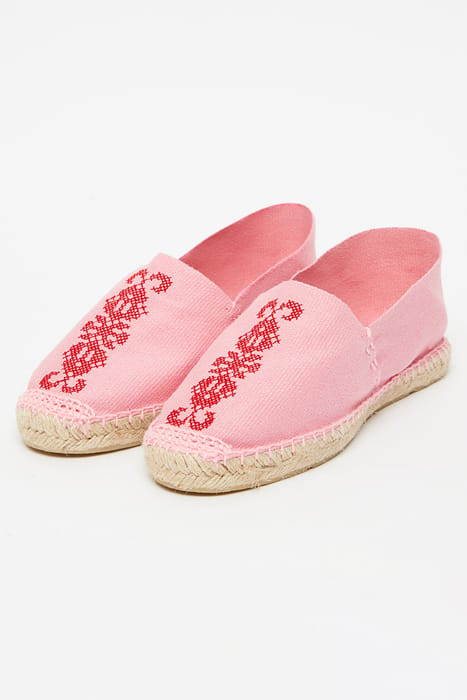 AURIANE ESPADRILLES PINK RED 2