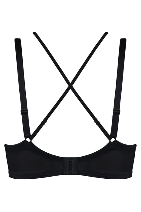 ROCK CITY BLACK PLUNGE BALCONY BRA 4