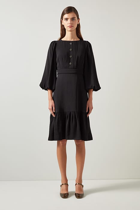 JADE FULL MIDI DRESS BLACK 2