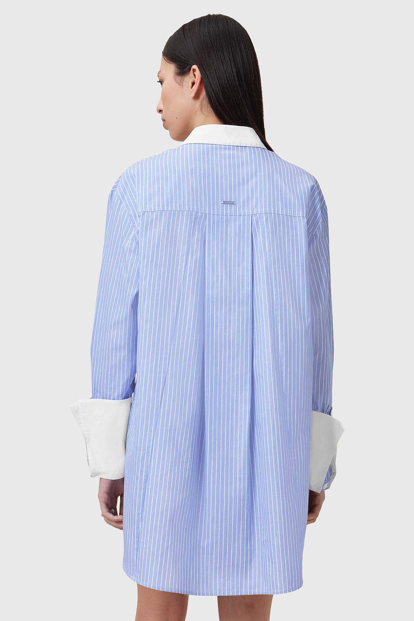 ALBER STRIPE DRESS BLUE/WHITE 2