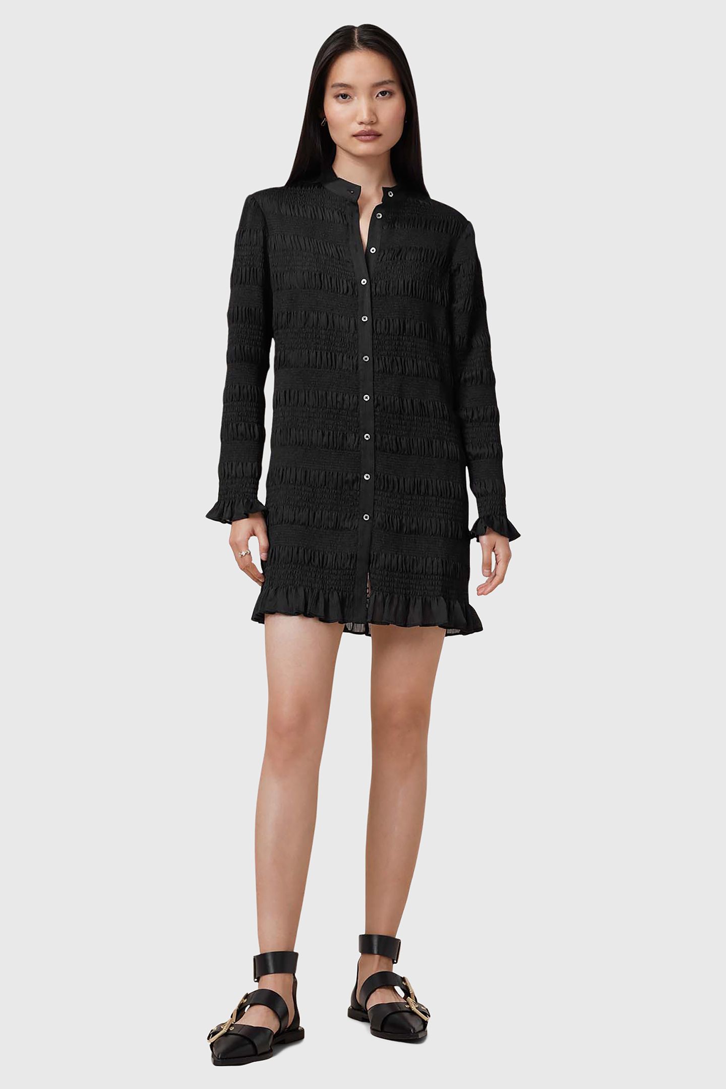 MEG MINI DRESS BLACK 3