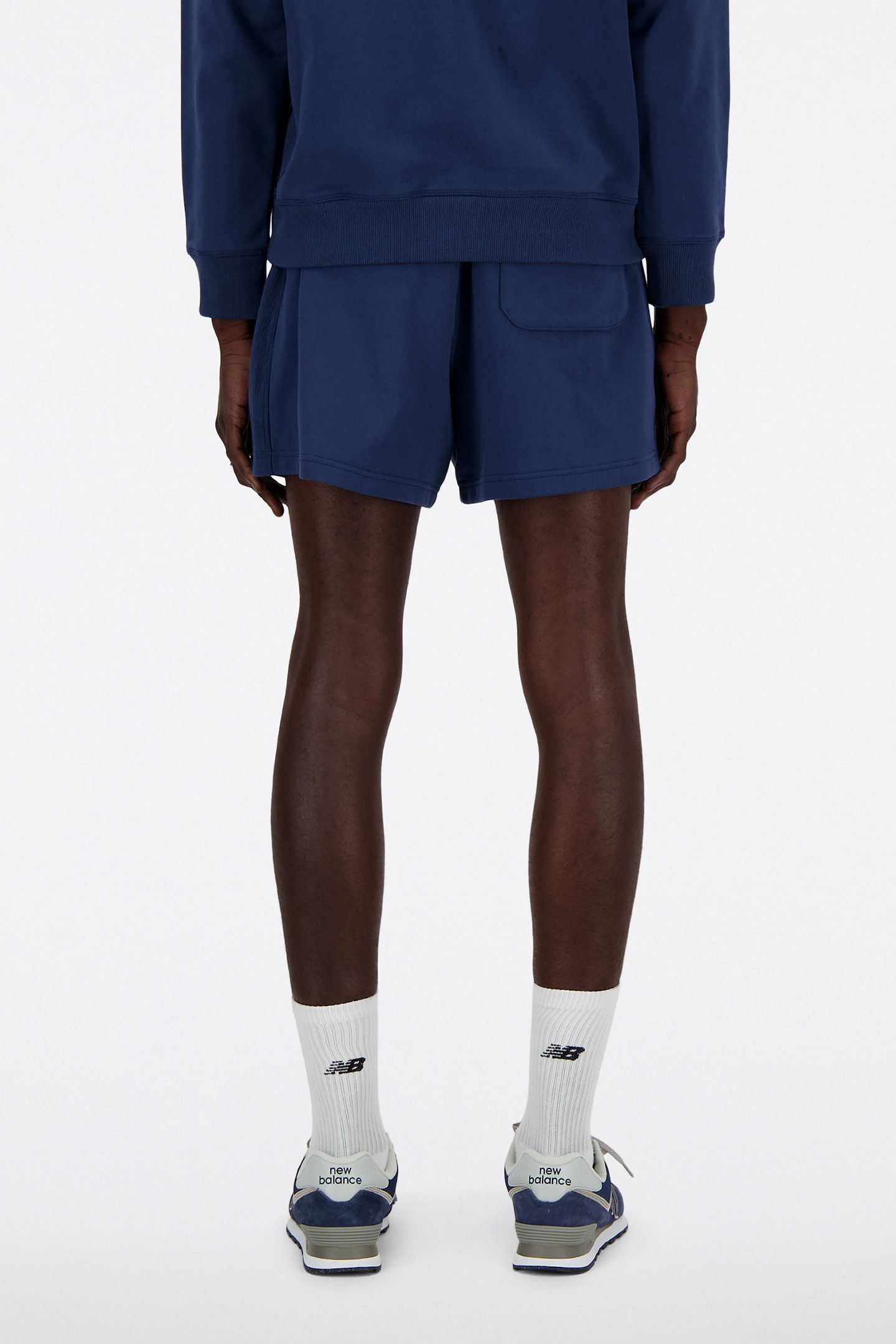 SWEAT SHORTS IN NAVY 2